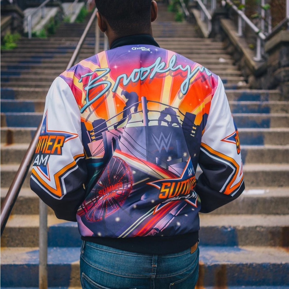 Wwe chalk line summerslam brooklyn jacket